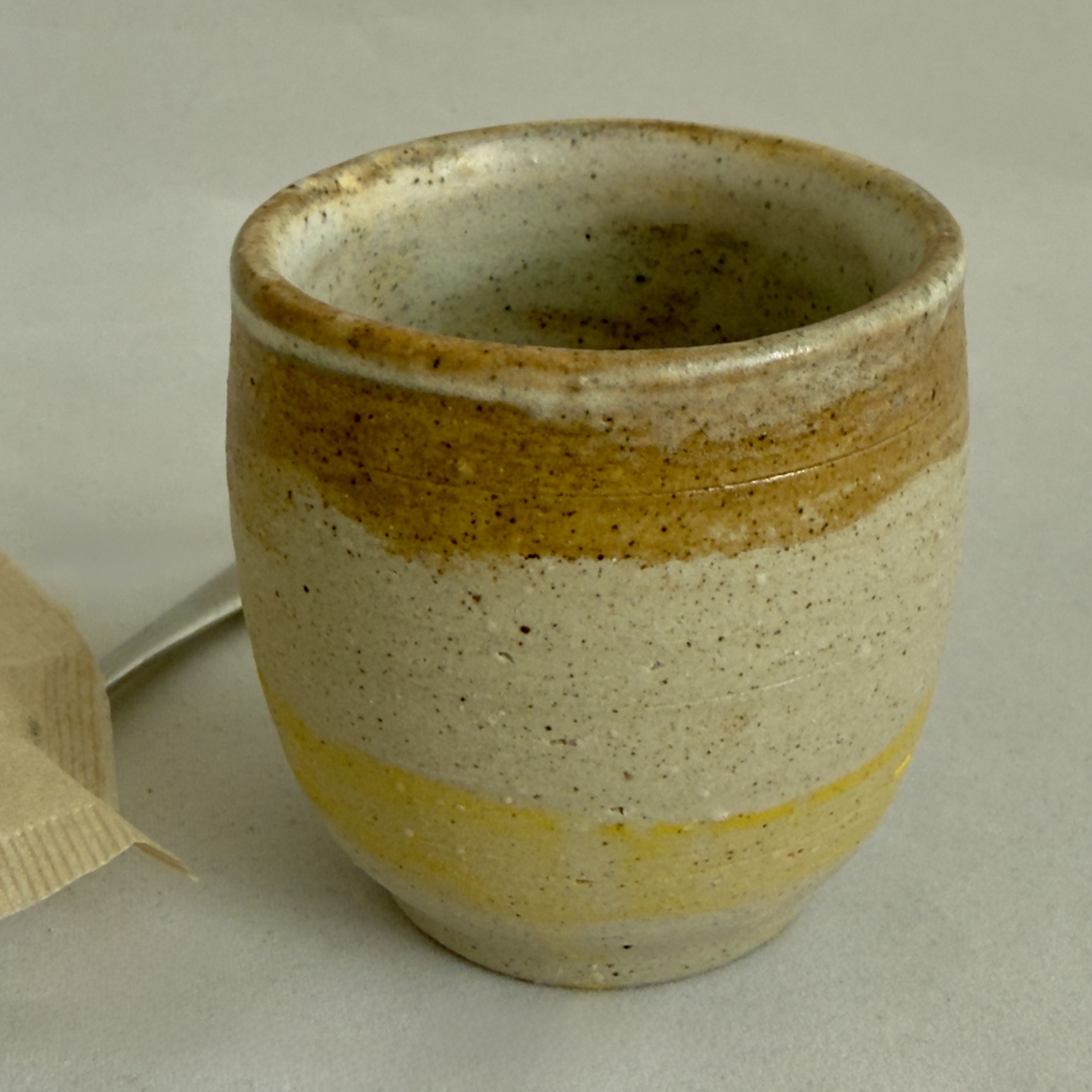 artisan functional pottery tea mug