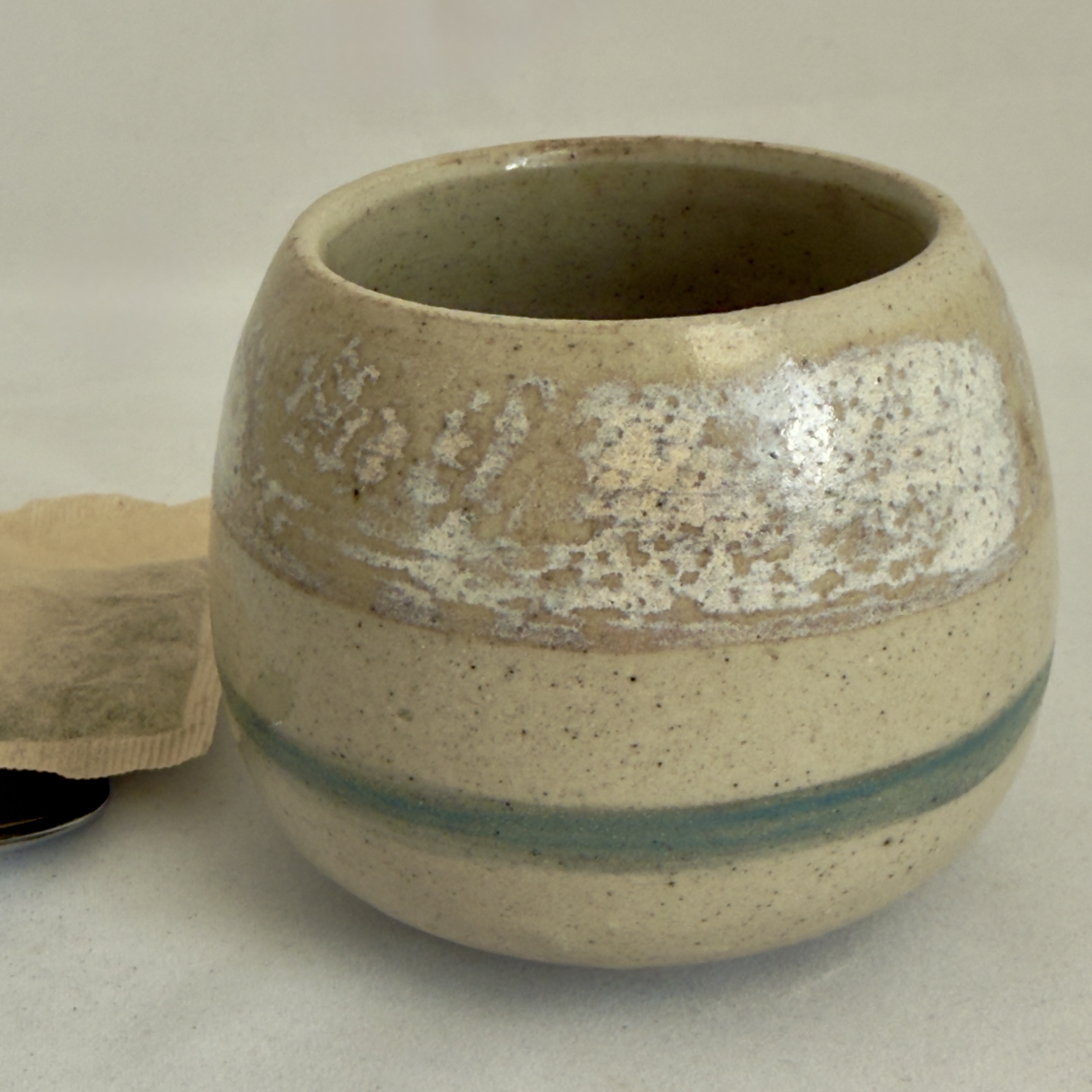 artisan functional pottery tea mug