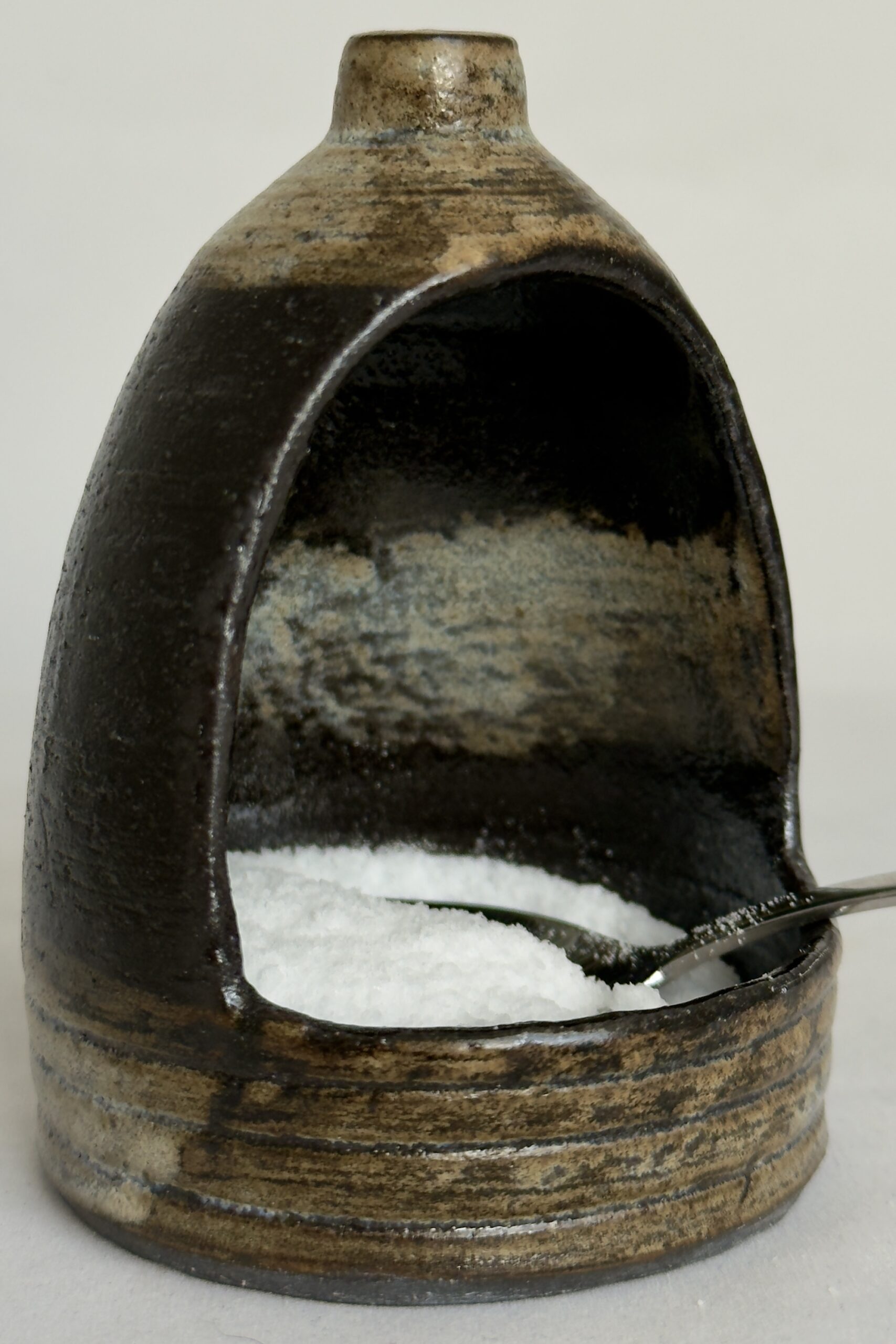 artisan functional pottery salt cellar